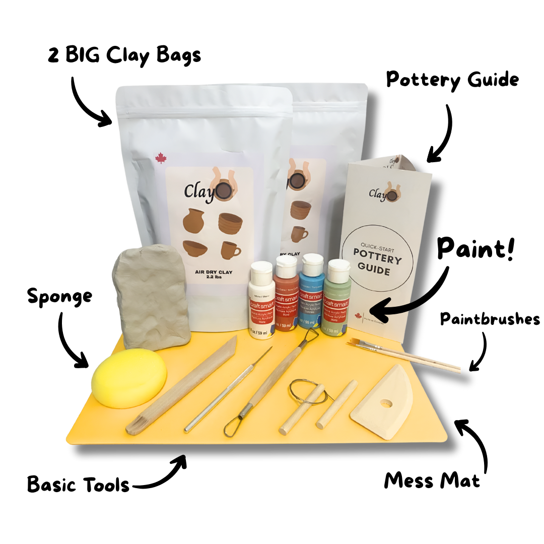 Clayo Pottery Kit