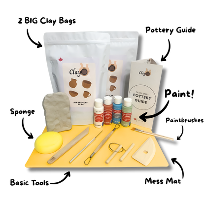 Clayo Pottery Kit